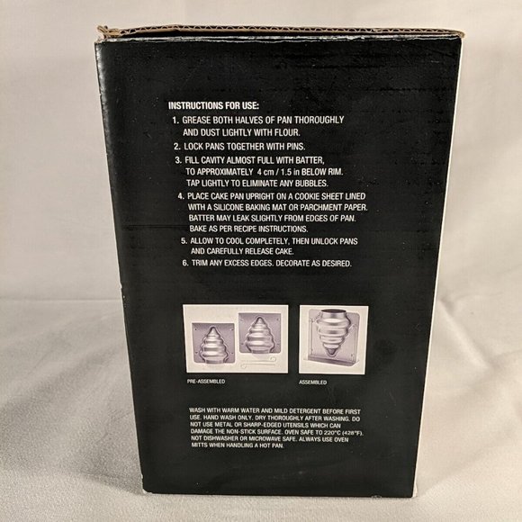 President's Choice 3 Dimensional Tree Cake Pan - Open Box - Never Used - Picture 3 of 11